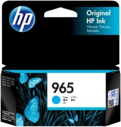 HP 965 Cyan Original Ink Cartridge 3JA77AA