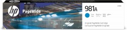 HP 981A Cyan Original PageWide Cartridge J3M68A
