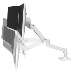 Ergotron 45-684-290 LX PRO ARM, DUAL DIRECT DESK MOUNT, ESW