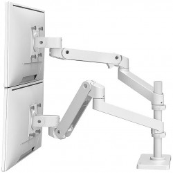Ergotron 45-690-290 LX PRO ARM, DUAL STACKING, ESW