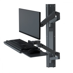 Ergotron 45-696-293 LX PRO ARM, WALL MOUNT SYSTEM, DIG