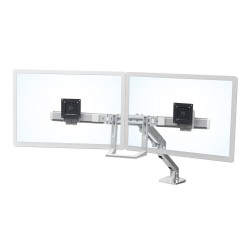 Ergotron 45-479-026 HX Wall Dual Monitor Arm, Polished