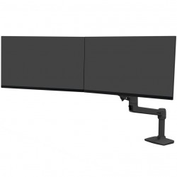 Ergotron 45-489-224 LX Desk Dual Direct Arm, Matte Black