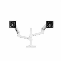 Ergotron 45-492-216 LX Dual Stacking Arm, No Grommet Mount, 