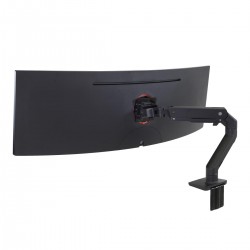 Ergotron 45-647-224 HX Desk Monitor Arm with HD Pivot, Matte