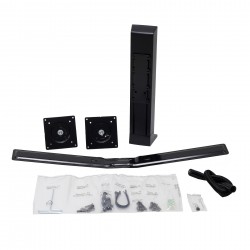 Ergotron 97-934-085 WorkFit Dual Monitor Kit, Ergotron Black