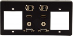 KRAMER T4F-2S TBUS-4 Inner Frame for 2 power sockets and con