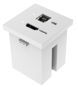 KRAMER MD-H+B/AF White passive module with 1 HDMI port + 1 U
