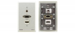 KRAMER WXA-H1 Passive Wall Plate 15?pin HD, 3.5mm Audio & HD