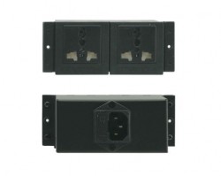 KRAMER TS-2UC/US Dual socket with 2X USB charger and 2XUS so