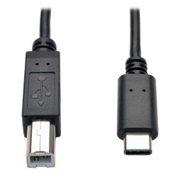 KRAMER C-USB/AB-10 USB 2.0 A(M) to B(M) Cable-10ft