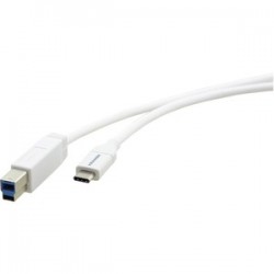 KRAMER C-USB31/CB-3 USB 3.1 C(M) to B(M) GEN-2, 3A Cable-3ft