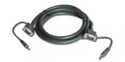 KRAMER C-GMA/GMA-50 Molded 15-pin HD + Audio (Male - Male) C