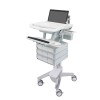 Ergotron SV43-1190-0 StyleView Laptop Cart, 9 Drawers