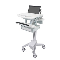 Ergotron SV44-1112-3 StyleView Laptop Cart, LiFe Powered, 1 