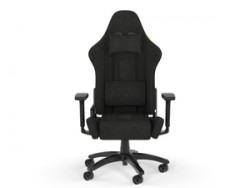 CORSAIR TC100 RELAXED - Fabric Gaming Chair, Black/Black CS-