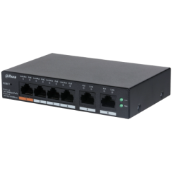 DAHUA DH-CS4006-4ET-60 4 PORT 100 MBPS POE SWITCH