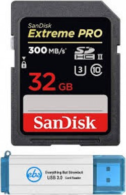 SanDisk Extreme Pro SDHC, SDXDK 32GB, V90, U3, C10, UHS-II, 