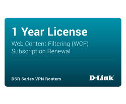 D-LINK DSR-1000AC-WCF-12-LIC License for DSR-1000AC supporti