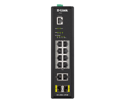 D-LINK DIS-200G-12PSW 8-port UTP 802.3af PoE & 802.3at PoE+ 