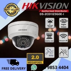 HIKVISION POE 2MP IP DOME CAMERA DS-2CD1123G0E-I