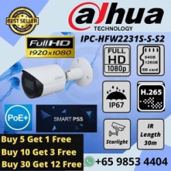 DAHUA CCTV Camera DH-IPCHFW2231S Dahua CCTV Authorised Agent