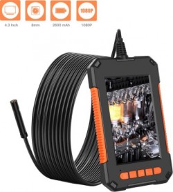 INDUSTRIAL IP67 ENDOSCOPE CAMERA WITH 4.3" MONITOR 10M CABLE