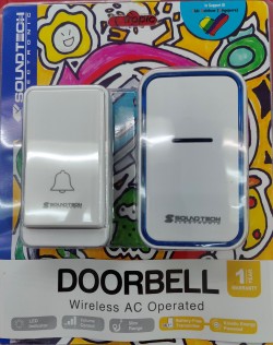 SOUNDTECH WIRELESS AC OPERATED DOORBELL DA-030