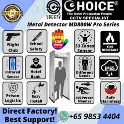 METAL DETECTOR GATE MD800W PRISON AIRPORT SCHOOL NIGHT CLUB