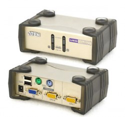 ATEN 2 PORT USB&PS2 VGA KVM SWITCH