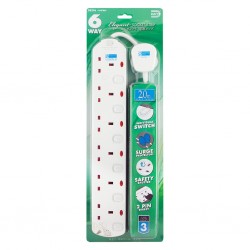 DAIYO DE296 Elegant Socket Strip  2M