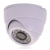 INDOOR DOME CAMERA 1/3 LENS 2.8MM 1200TVL 24 LED (WHITE)