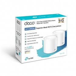 Tp-Link Deco X60 2-pk AX3000 Mesh Wifi 6 System | DECO-X60-2