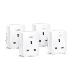 Tp-Link Tapo P100 4-pk Mini Wifi Socket | TAPO-P100-4PK