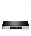 D-Link 16-Port 10/100Mbps Unmanaged Switch (Metal, Rackmount