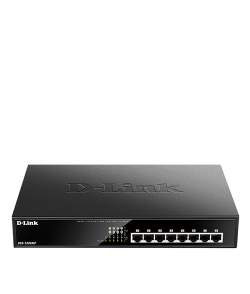 D-LINK 8-port UTP 802.3af/at PoE Gigabit (Port 1-8 Up-to 30W
