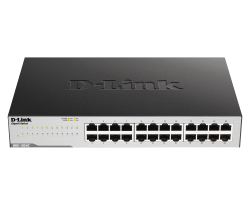 D-LINK 24-port 10/100/1000Mbps Unmanaged Gigabit Switch  (Me