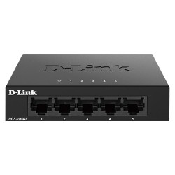 D-LINK 5 Port Gigabit Metal Unmanaged Desktop Switch DGS-105