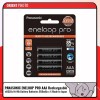 PANASONIC Eneloop Pro AAA Rechargeable Ni-Mh Battery Batteri