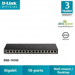  D-Link DGS-1016S 16-Port Gigabit Desktop Switch DGS-1016S