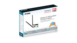D-Link Wireless Ac1200 Dual Band Pcie Desktop Adapter DWA-58
