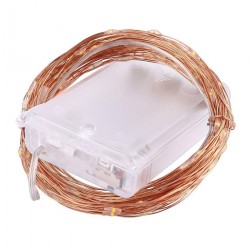 10M COPPER WIRE ( BATTERY PACK ) FAIRY LIGHT WARMWHITE