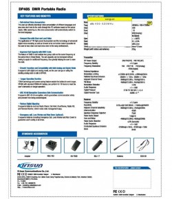 KIRISUN DP-405 DIGITAL DMR PROFESSIONAL WALKIE TALKIE