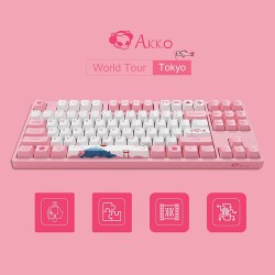 AKKO Keyboard - 3087 World Tour Tokyo R1 Akko Pink Switch