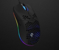 Tecware EXO L+ Wired 12K DPI RGB Gaming Mouse Black