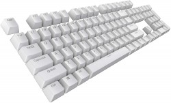 Tecware PBT Pudding Keycap Set (White) TWKB-PBT-PUDWH