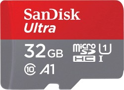 SanDisk Ultra microSD UHS-I Card 32TO512GB, 120MB/s R