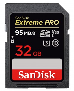 SanDisk Extreme Pro 32TO512GB UHS-I SDHC Memory Card