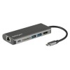 Star Tech USB C - HDMI+RJ45+SD Slot+2x USB 3.0+1x USB C(Powe