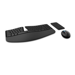 Microsoft L5V-00001 SculptErgonomicWireless Desktop Keyboad